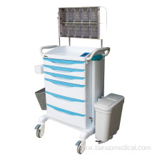 Steel ABS Anesthesia Trolley with Keyless Entry System